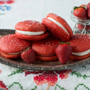 Strawberry Whoopie Pies