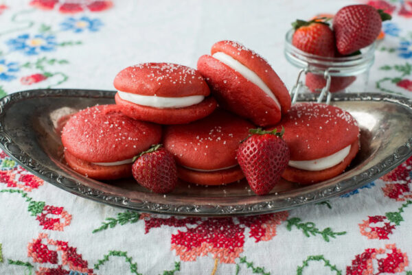 Strawberry Whoopie Pies