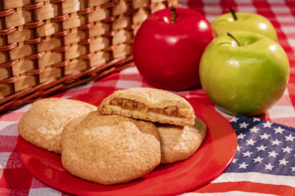 Apple Pie-Filled Sugar Cookie